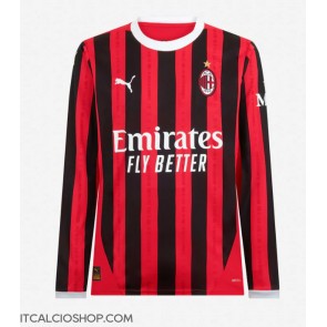 AC Milan Prima Maglia 2024-25 Manica Lunga